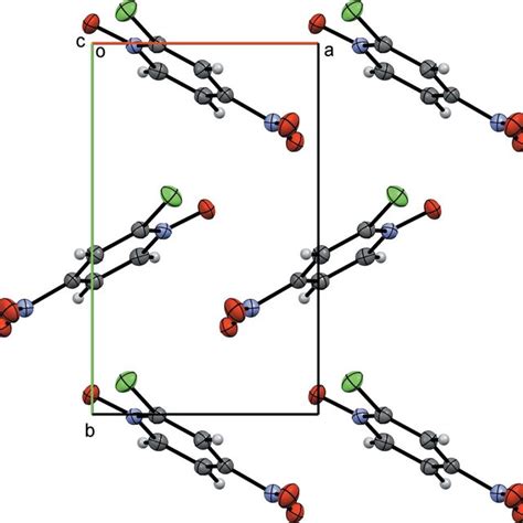 Molecular Packing Diagram Of Title Compound Viewed Along The C Axis