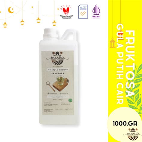 Jual Simple Syrup Fruktosa Gula Putih Cair Manisin Kg Jakarta