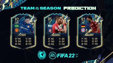 FIFA 22 Predictions Community TOTS Team Of The Season TOTS YouTube