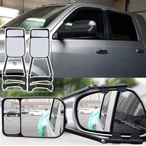 Autoxbert X Universal Car Trailer Towing Mirrors Extension Side