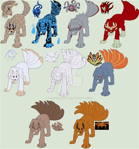 Tailed Beast Adopts (OTA) by AxelChibiAdoptions on DeviantArt