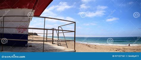 Lifeguard Tower At The San Clemente State Beach Stock Image Image Of California Station 97137161