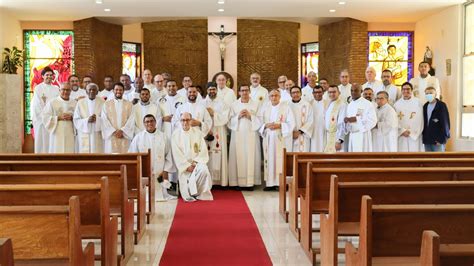 Padres participaram da 1ª turma do Retiro Espiritual dos Presbíteros