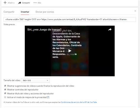 Youtube C Mo Reproducir Un V Deo En Bucle E Insertarlo En Una Web