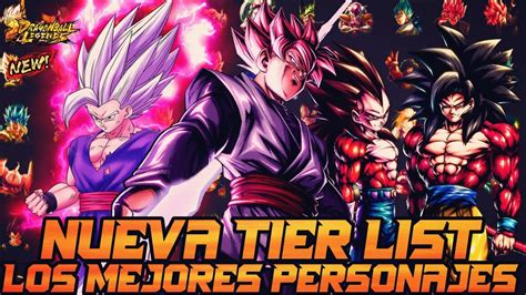 Nueva Tier List Los Mejores Personajes Del Juego Actualmente