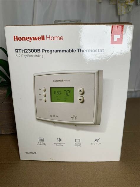 Honeywell Home Rth B Programmable Thermostat Day Scheduling