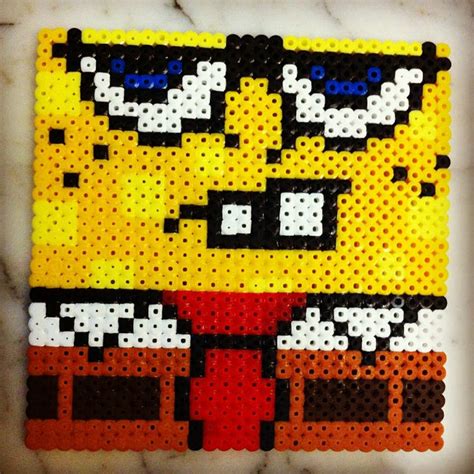 Spongebob Hama Perler Beads By Beatriz Sales Almazán Melty Bead Patterns Perler Beads Bead