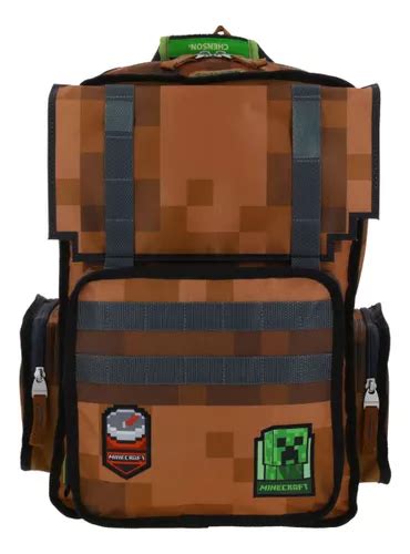 Mochila Escolar Grande Chenson Minecraft Pexel Mc66284 b Envío gratis