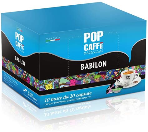 CAPSULE COMPATIBILI BIALETTI POP CAFFE MISCELA INTENSO BizOn