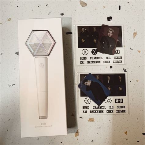 Exo Official Light Stick Ver Ready Stock Hobbies Toys