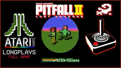 Atari Longplays Pitfall Ii Lost Caverns Full Playthrough Atari 2600