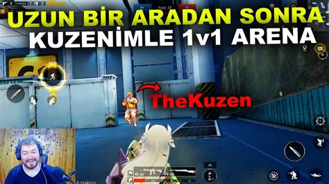 KUZENİMLE 1v1 ARENA UZUN BİR ARADAN SONRA Pubg Mobile YouTube