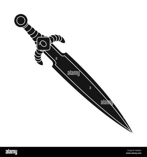 Dagger Clipart Black And White