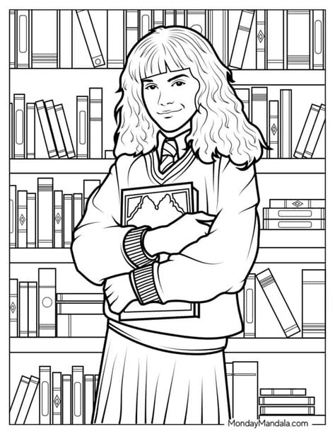 Harry Potter Coloring Pages Free Pdf Printables