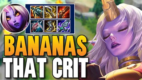 Soraka Bananas Strike For 1000 Damage With Full Crit Build League Of