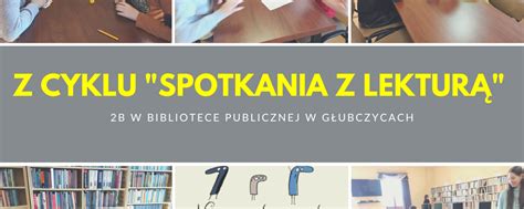 Spotkania z lekturą Szkoła Podstawowa nr 3 w Głubczycach