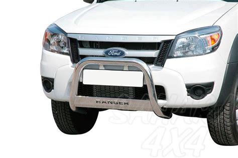 Defensa central inox Ø63mm con grabado para Ford Ranger 2009 2012