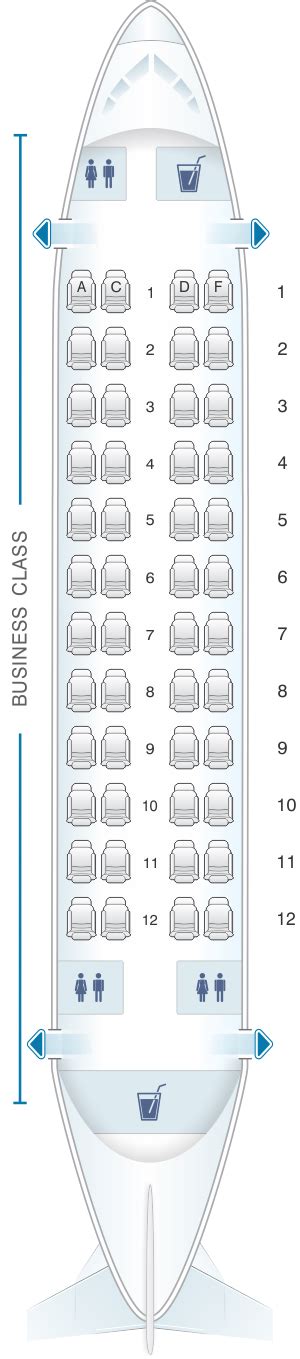 Mapa De Asientos White Airways Airbus A319 CS TFU Day Configuration