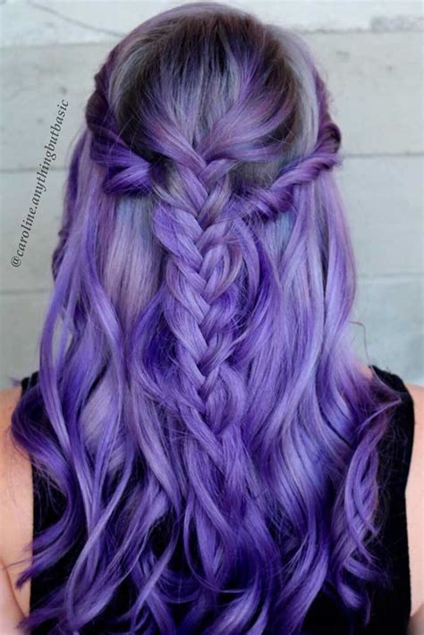 16 Inspirational Ideas For Your Purple Braids