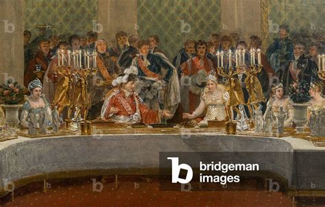 Image Of The Banquet For The Marriage Of Napoleon Bonaparte