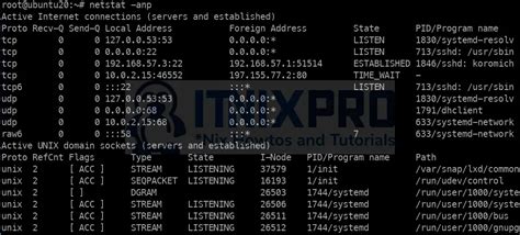 How To Use Netstat Command In Linux