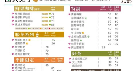 【大苑子】2020菜單價目表 酷碰達人