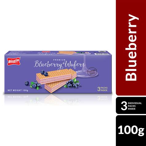 Bissin Wafer Blueberry Flavor 100g Lazada PH