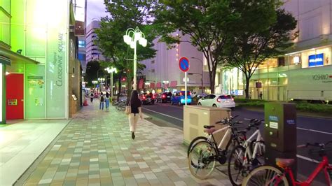 K Japan Night Walk Sakae Station Nagoya Part