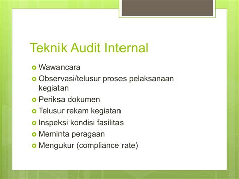 Proses Audit 6 Internal Auditppt