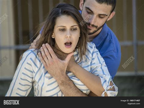 Guy Making Heimlich Image And Photo Free Trial Bigstock