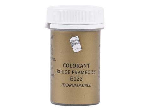 Colorant Alimentaire En Poudre Rouge Framboise Hydrosoluble G