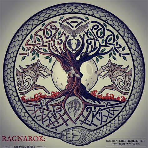 Official Logo for RAGNAROK: The Novel Series Look for Book 1 - "Odin's ...