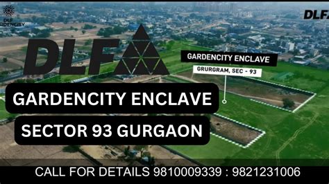 DLF Sector 93 Floors Gurgaon DLF Garden City Enclave New Launch