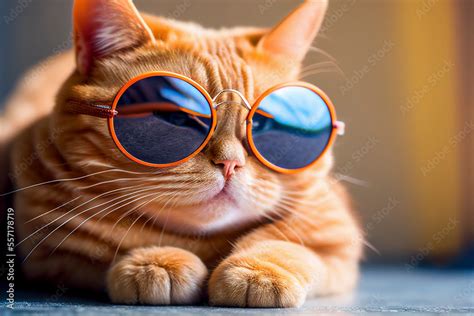 Cats Wearing Glasses