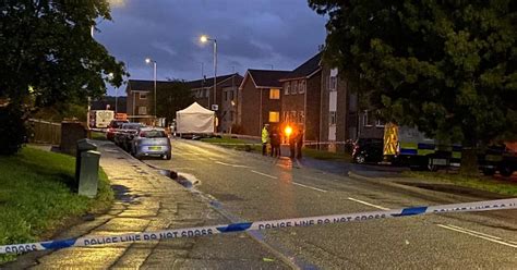 Colchester Avon Way Photos Show White Forensic Tent And Police At