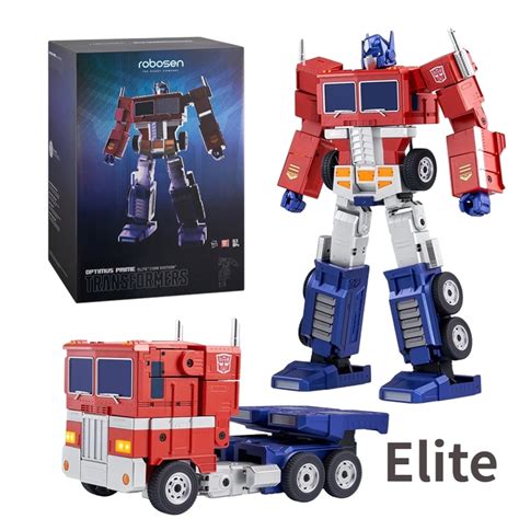 Transformers Robosen Optimus Prime Elite Edition Hr Bc Smart Robot