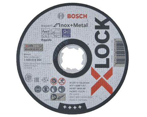 Bosch Rezna ploča X LOCK 125x1x22 23mm 2u1 Bosch Okov Beograd Srbija