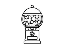 Gumball Machine Coloring Pages Top Free Printable Designs