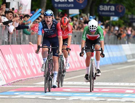 Canadian Derek Gee The Runner Up In Saturday S Giro D Italia Stage