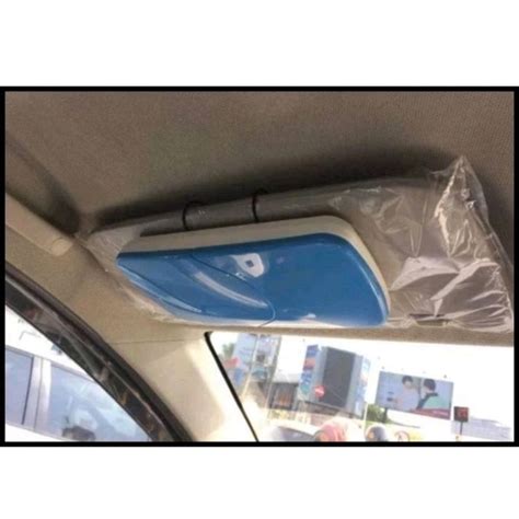 Jual Carac Tissue Box Sun Visor Tempat Kotak Tisu Mobil Sunvisor Tissu