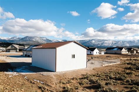 White And Brown Storage Small Brown White Roper Buildings