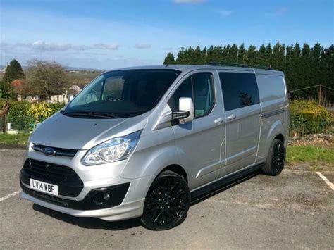 No Vat Ford Transit Custom Limited L Lwb Double Cab Seater Crew