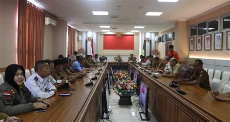 Rapat Koordinasi Penanggulangan Bencana Karhutla Dan Kekeringan Di