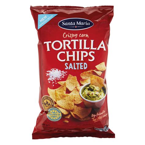 Buy Santa Maria Salted Tortilla Chips G Lightly Salted Snacking