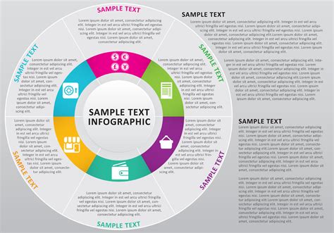 Circle Infographic Vector Download Free Vector Art Stock Graphics