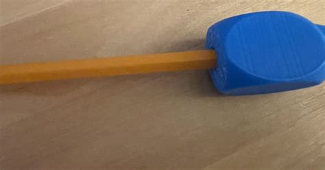 Adaptive Wide Pencil Grip 2 By Teachingonthespec Download Free Stl