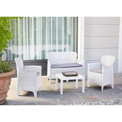 Dmora Set Salon D Ext Rieur Ostuni Salon De Jardin Compos De