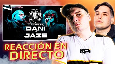 INCREIBLE JAZE VS DANI FMS LEGENDS ARGENTINA REACCIÓN JUNTO A