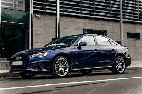 Audi A4 b9 на кованых дисках BBS CI R 19 диаметра