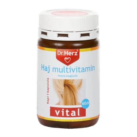 DR HERZ HAJ MULTIVITAMIN KAPSZULA 60 DB Budapest Egészség Szépség